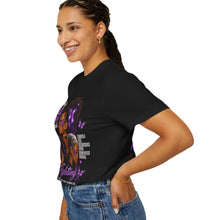 Load image into Gallery viewer, Lupus Awareness “Strong Black Warrior” Fundraiser Tee 💜