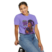 Load image into Gallery viewer, Lupus Awareness “Strong Black Warrior” Fundraiser Tee 💜