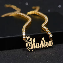 Load image into Gallery viewer, Custom Tennis Chain Necklace