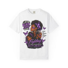 Load image into Gallery viewer, Lupus Awareness “Strong Black Warrior” Fundraiser Tee 💜
